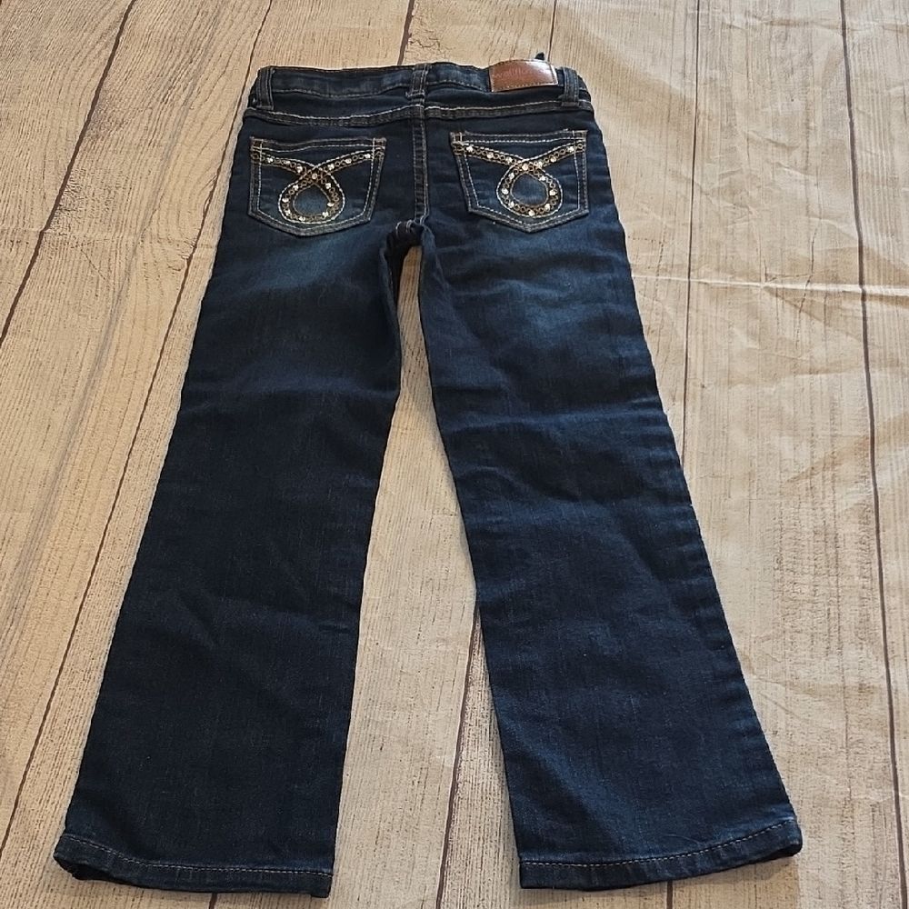 Wallflower Navy Kids Jeans with Embellished Pockets - Picture 5 of 8